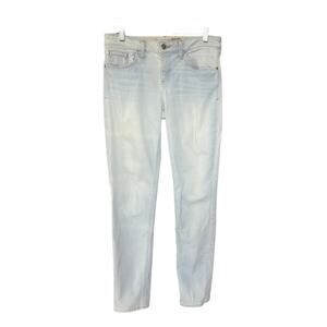 Pilcro & The Letterpress Anthropologie Light Wash Skinny Jeans Size 29